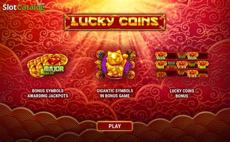 lucky coins game  The device has a wild symbol and a scatter that starts 15 free spins